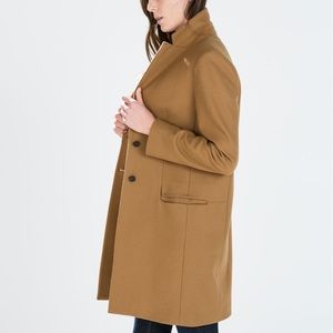 Zara Brown wool jacket